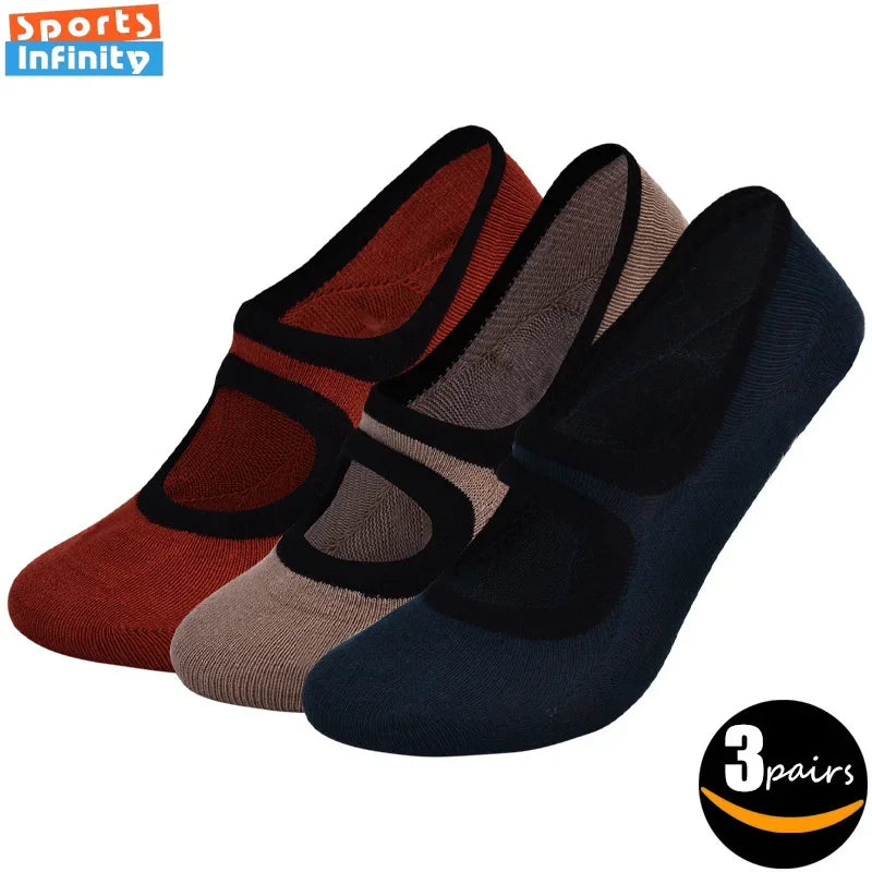 【 3 Pair Set 】Backless Yoga Socks Women Anti Slip Professional Pilates Socks Indoor Ballet Dance Fitness Sports Socks Women