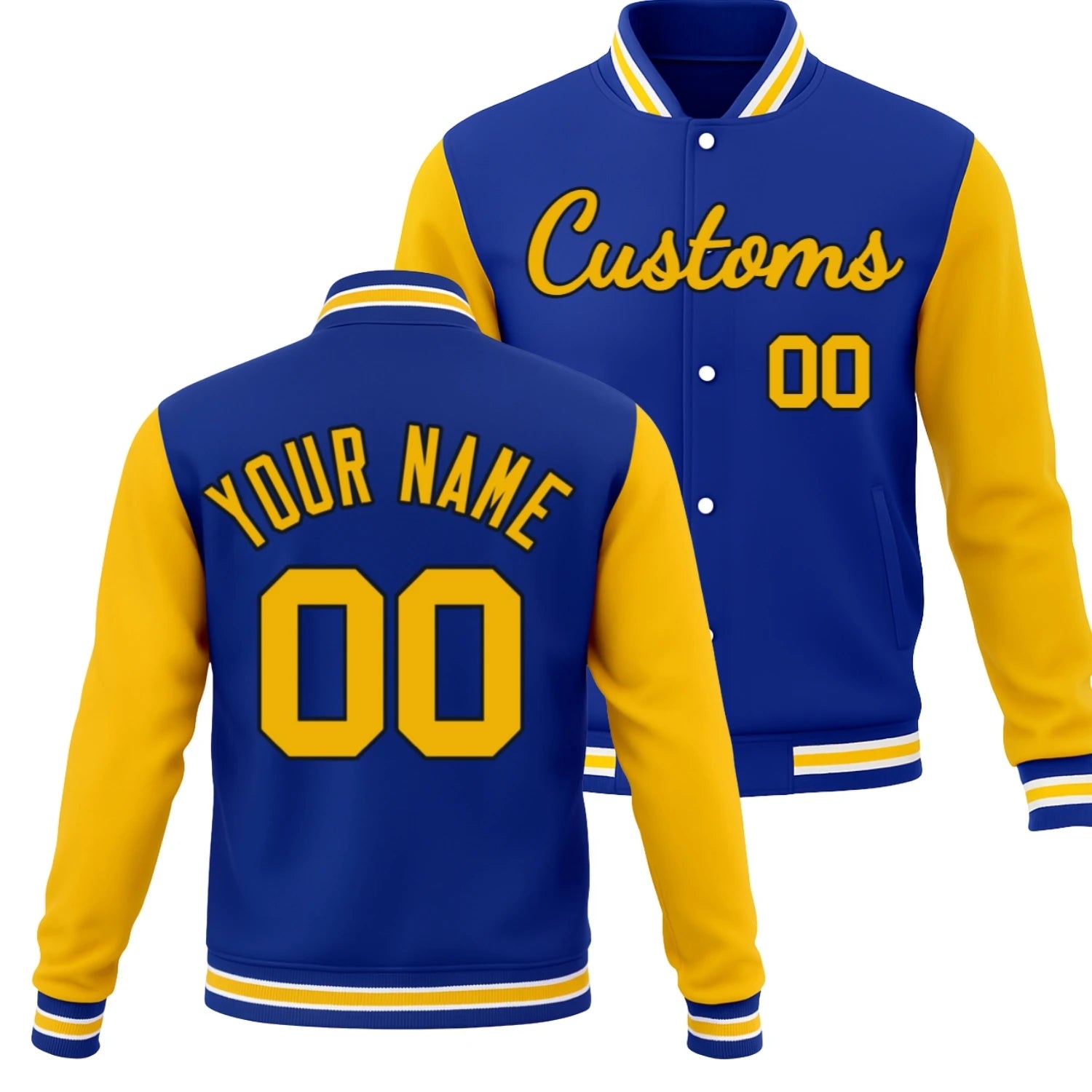 Custom  Jacket  Letterman Bomber winter warm Baseball diy Coat Personalized print Text Logo for Men