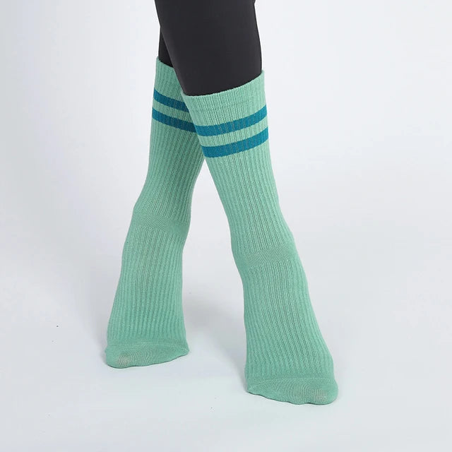 Mid-tube Ladies Fitness Pilates Socks Non-slip Breathable Anti Skid Floor Yoga Socks Women Dance Ballet Sports Cotton Socks
