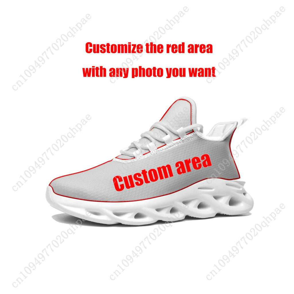 The 1975 Flats Sneakers Mens Womens Sports Running Shoes High Quality DIY Sneaker Lace Up Mesh Footwear Tailor-made Shoe